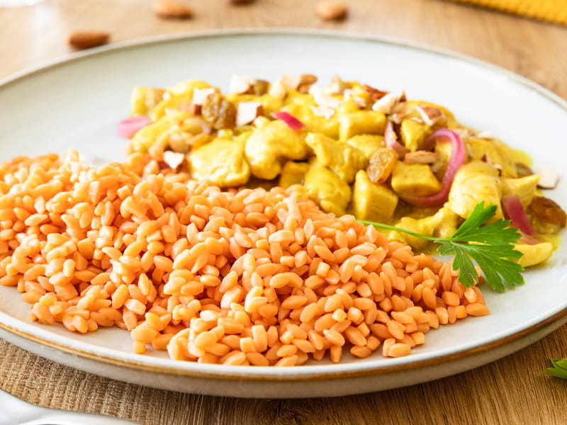 Risoni mit Hähnchen und Currysauce | Barilla