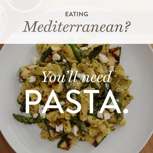Pasta is Part of a Healthy Mediterranean Diet | Barilla