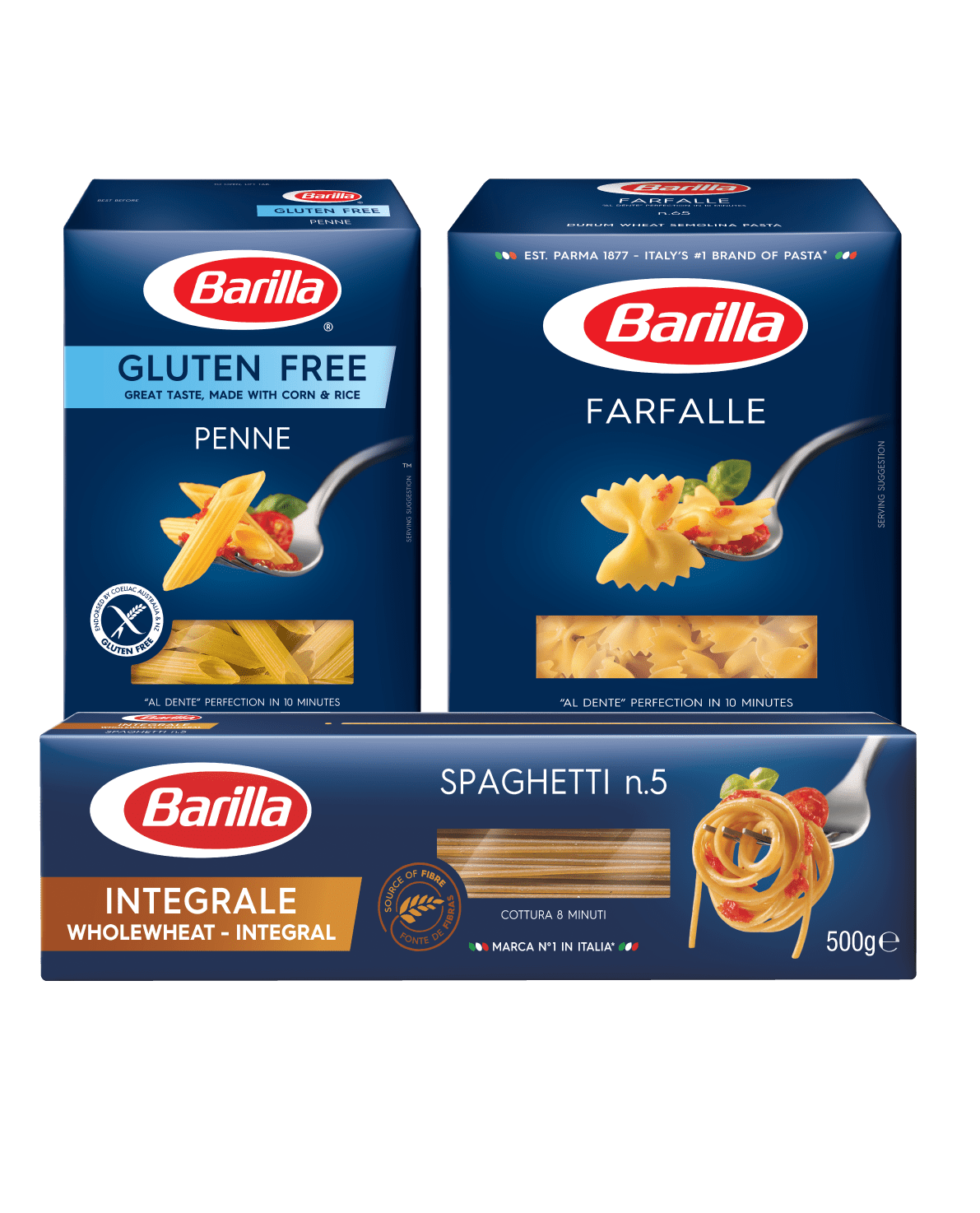 Barilla packs