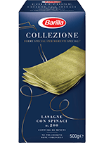 Barilla Collezione Lasagne Con Spinaci Verpackung