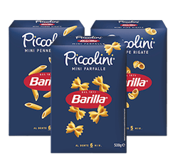 Piccolini Verpackung Range Barilla
