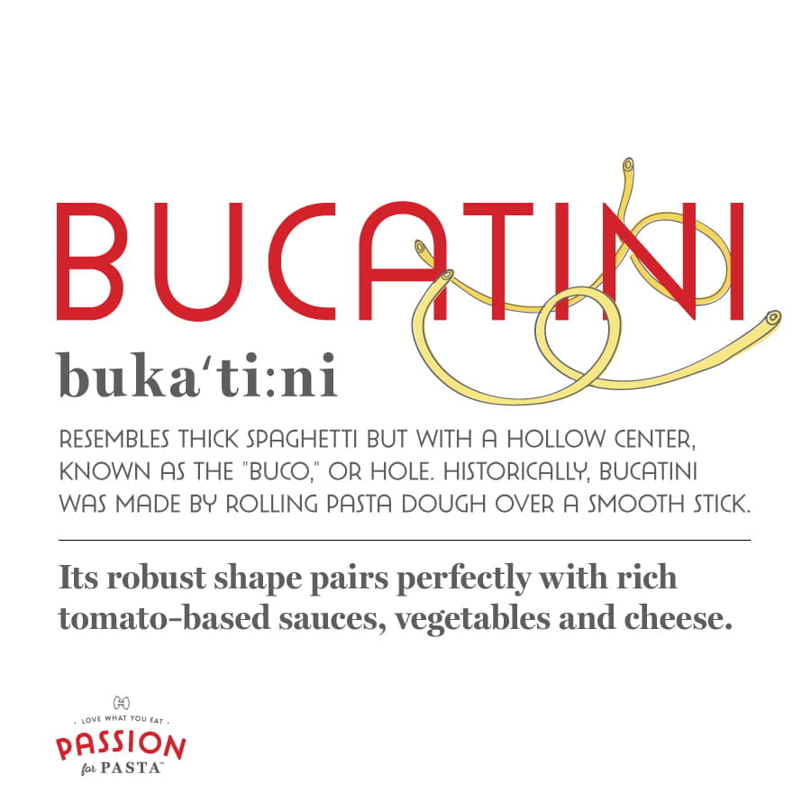 Bucatini Pasta Graphic