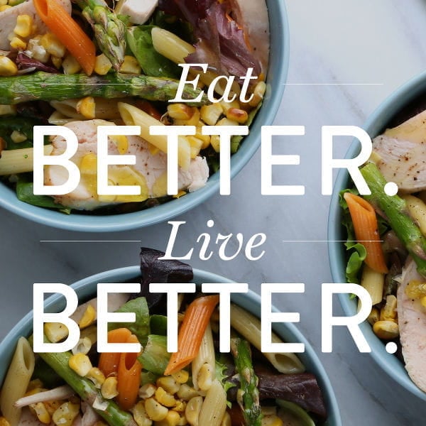 Eat Better and Live Better... with Pasta