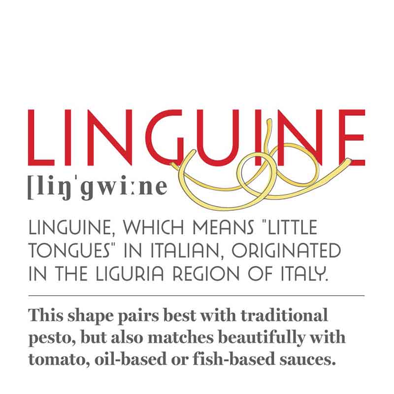 Linguine Pasta Graphic