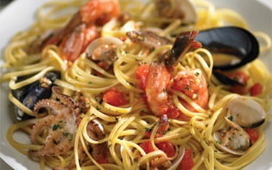 Linguine with Seafood