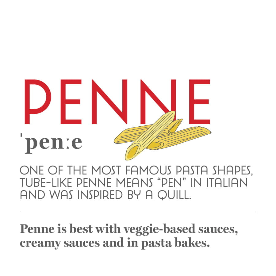 Penne - A Famous Pasta Shape