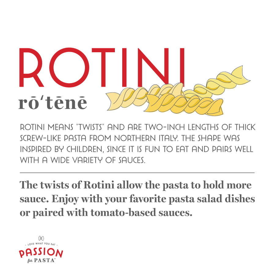 Rotini Pasta Graphic