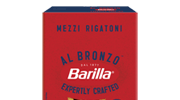 Barilla Al Bronzo Mezzi Rigatoini Pasta Packaging Preview