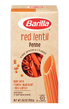 Barilla Red Lentil Penne Packaging