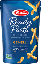 Ready Pasta Gemelli new label removed