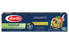 Barilla Veggie Spaghetti Pasta Packaging