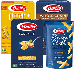 Barilla short pasta boxes