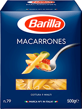Gama clásica - Macarrones - Barilla