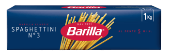 Klassinen Sininen Pakkaus - Spaghettini - Barilla