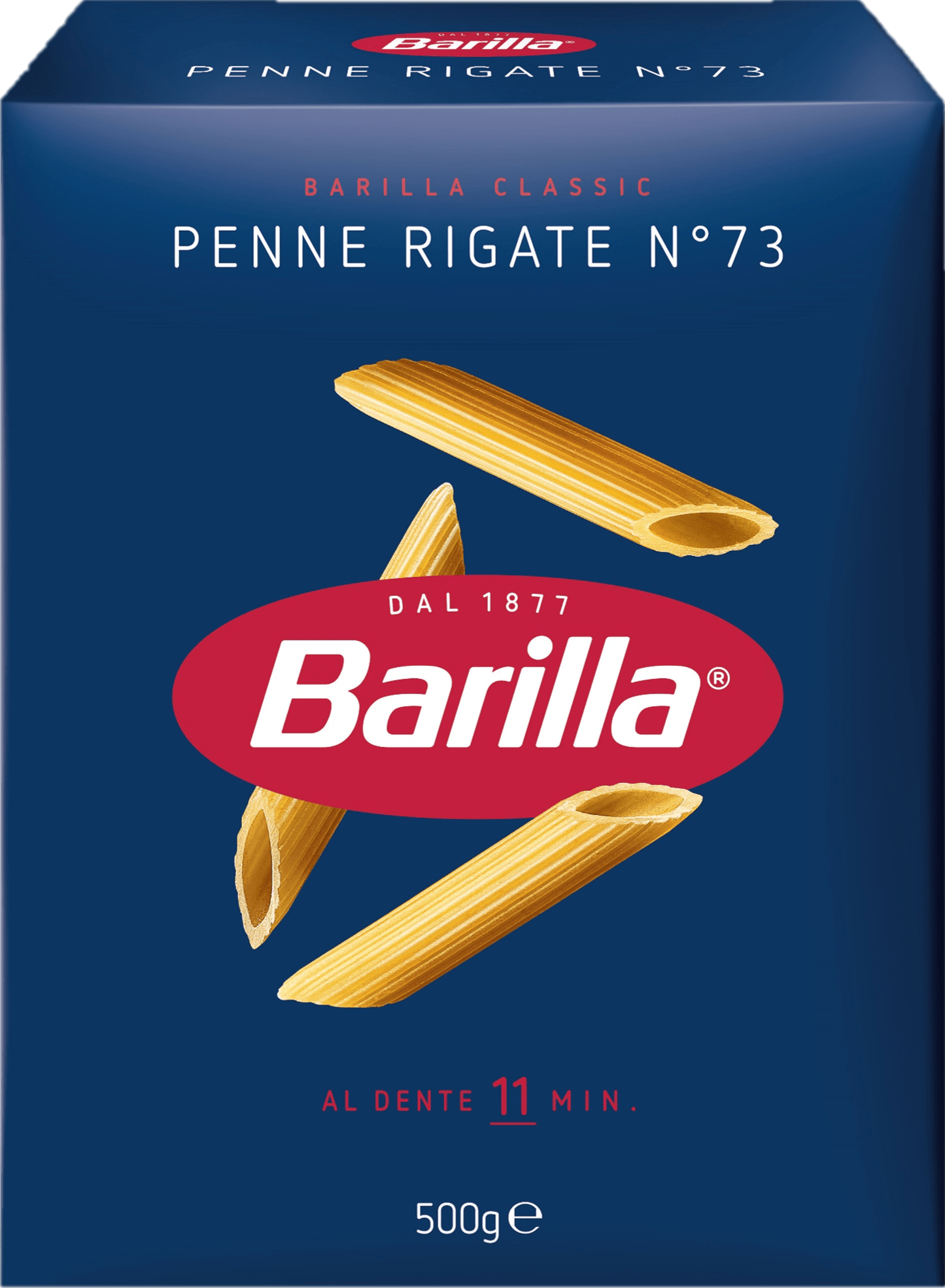 Barilla Penne pasta rigate pastarør