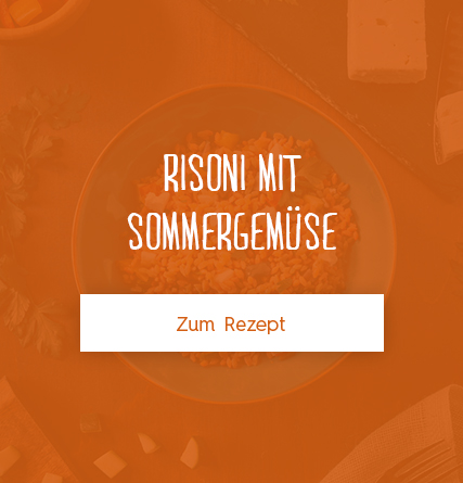Risoni mit Sommergemüse