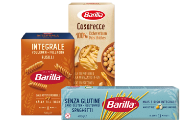1€ Coupon für Barilla Pasta Integrale, Hülsenfrüchte oder Senza Glutine