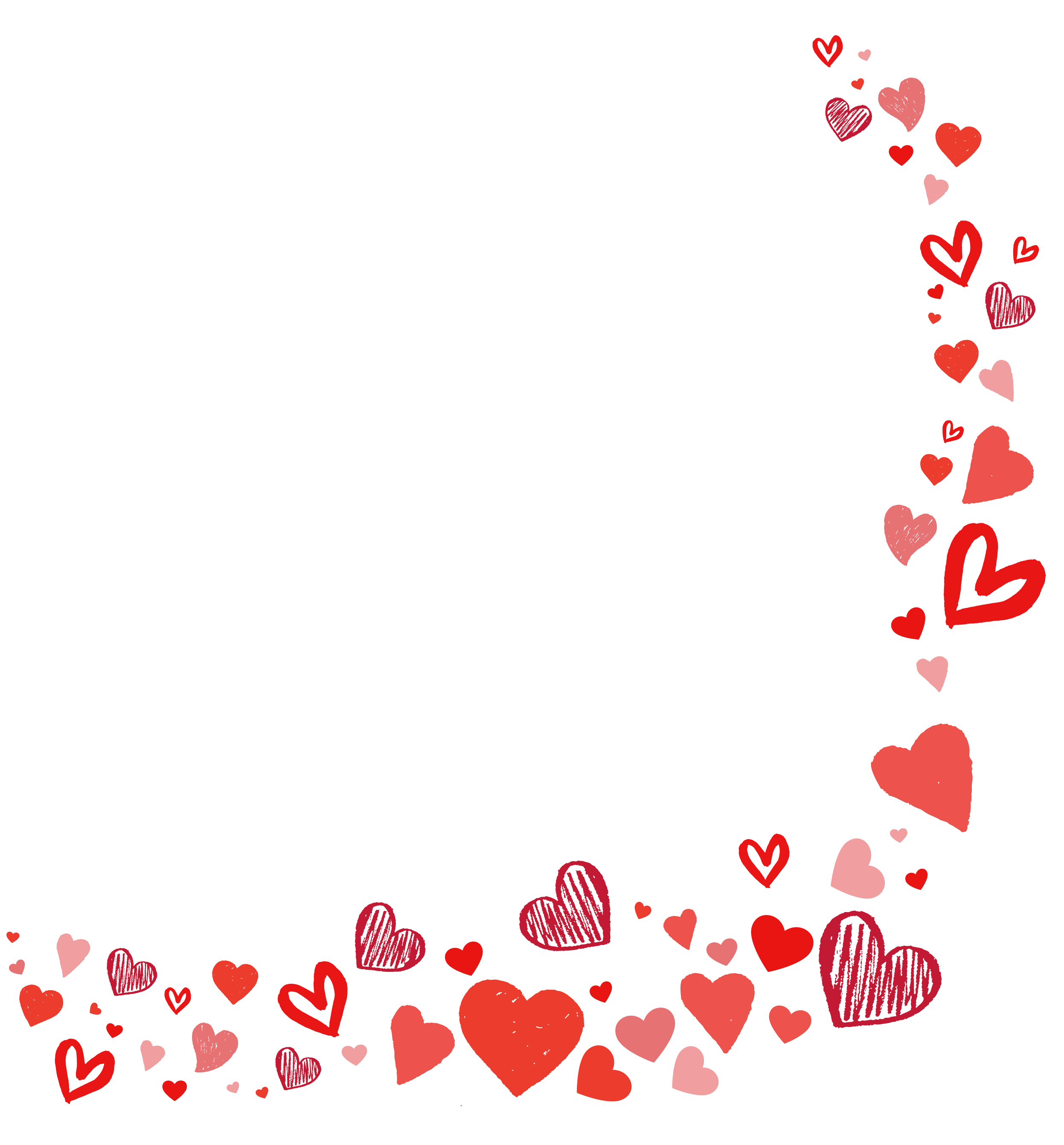 hearts motif