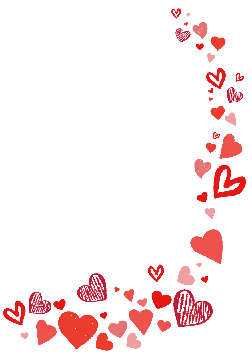 hearts motif