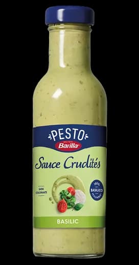SAUCE CRUDITÉS<br class="hidden lg:block"> AU BASILIC