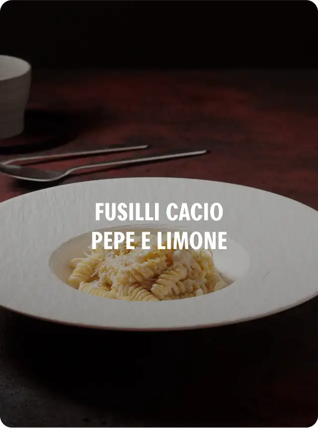 Barilla - Al Bronzo - FUSILLI CACIO PEPE E LIMONE