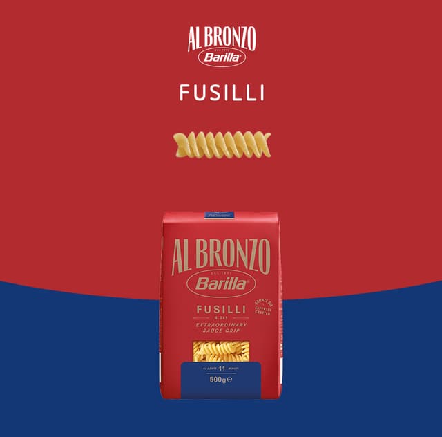Barilla - Al Bronzo - Al Bronzo Fusilli