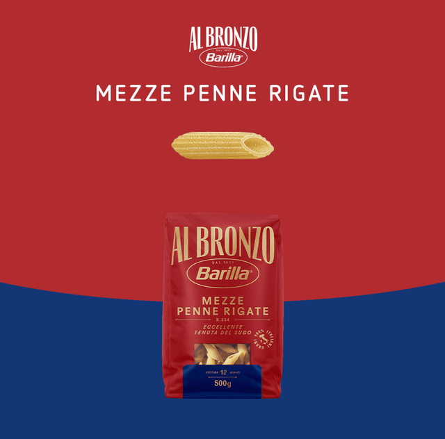 Barilla - Al Bronzo - MEZZE PENNE AL BRONZO