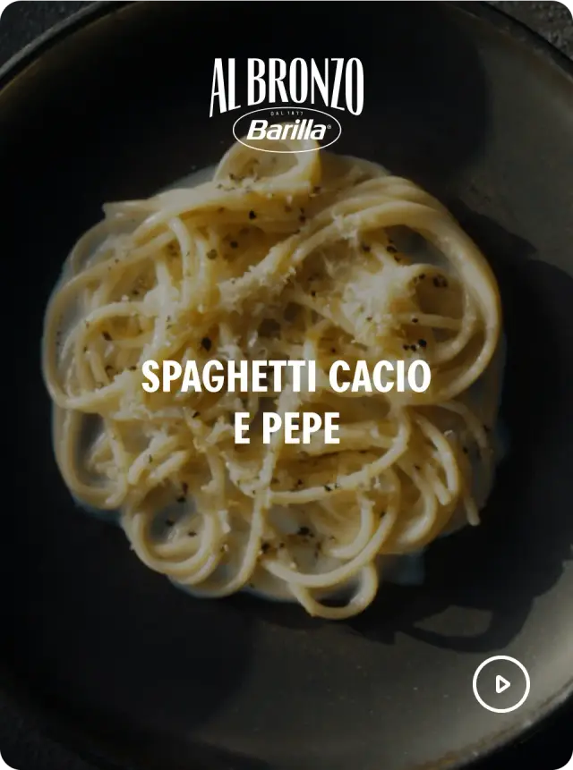 Barilla - Al Bronzo - SPAGHETTI CACIO PEPE E LIMONE
