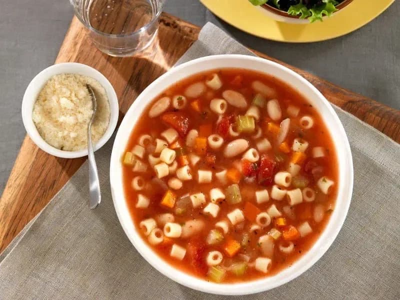 Barilla® Easy Vegetarian Pasta e Fagioli Soup Bowl Recipe | US_PROD-3395e190-b3b7-4a40-bd96-be002e36d7ff