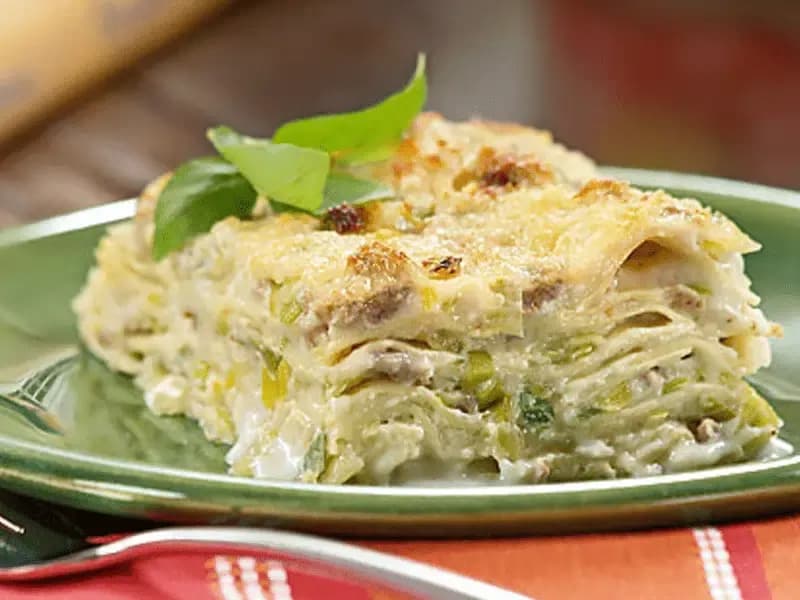Barilla® Oven-Ready Lasagne with Sausage and Leeks Recipe | US_PROD-de04b99a-2a69-42d8-a7be-75596b18a4e3