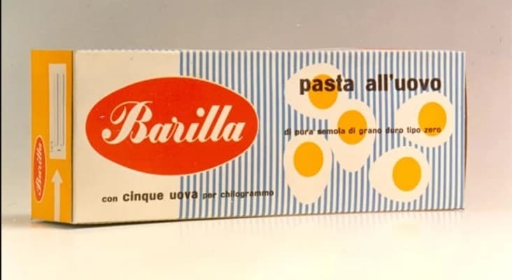 1950s Box of Barilla Pasta
