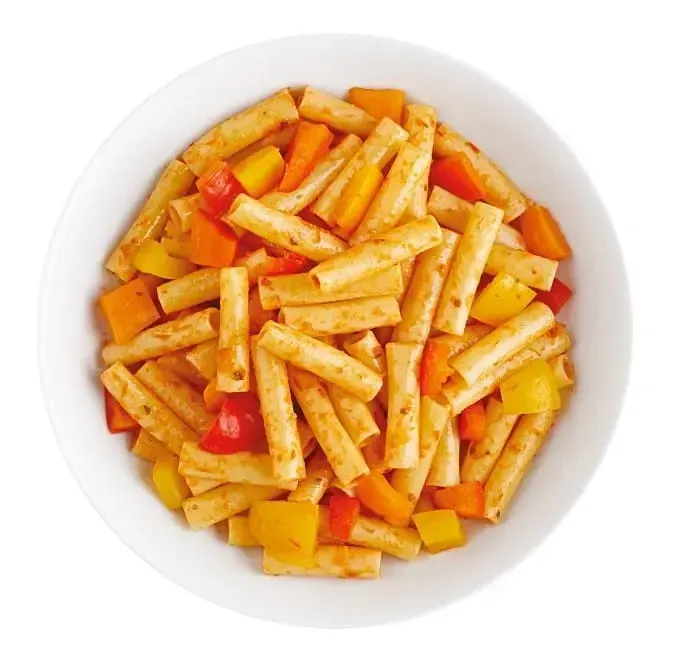Barilla® Ziti Pasta with Marinara Sauce and Sweet Peppers Recipe | US_PROD-7202ed2f-abf6-49bf-a5f5-0a5de96694f1