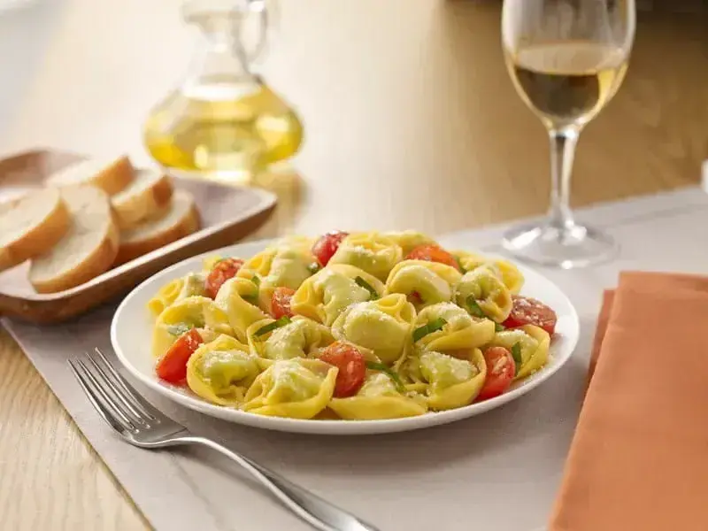 Barilla® Cheese and Spinach Tortellini with Cherry Tomatoes and Parmigiano Cheese Recipe | US_PROD-979de7d5-810b-457d-8991-c9b3f39d00c1