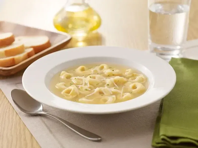 Barilla® Three Cheese Tortellini with Chicken Broth Recipe | US_PROD-f6c6e28d-d5cc-4d56-8b21-b08efb5e2e8a