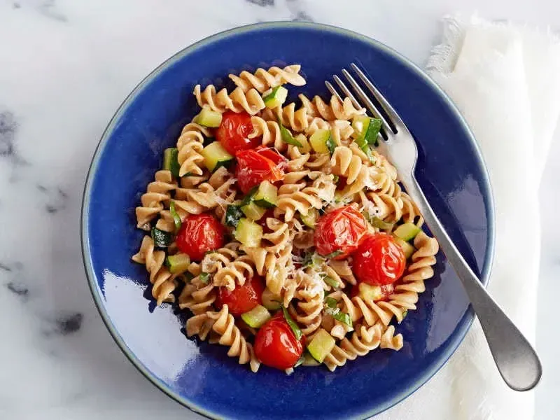Barilla® Whole Grain Rotini Pasta with Zucchini and Parmigiano Cheese Recipe | US_PROD-f5788d0a-4b3d-4380-82d3-df92ce58c5bd