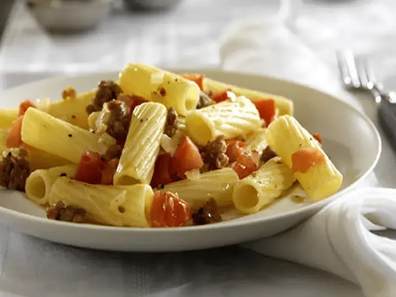 Barilla® Rigatoni Naples-Style Recipe | US_PROD-bed5a804-bee4-41e9-96e2-7cc55634241b