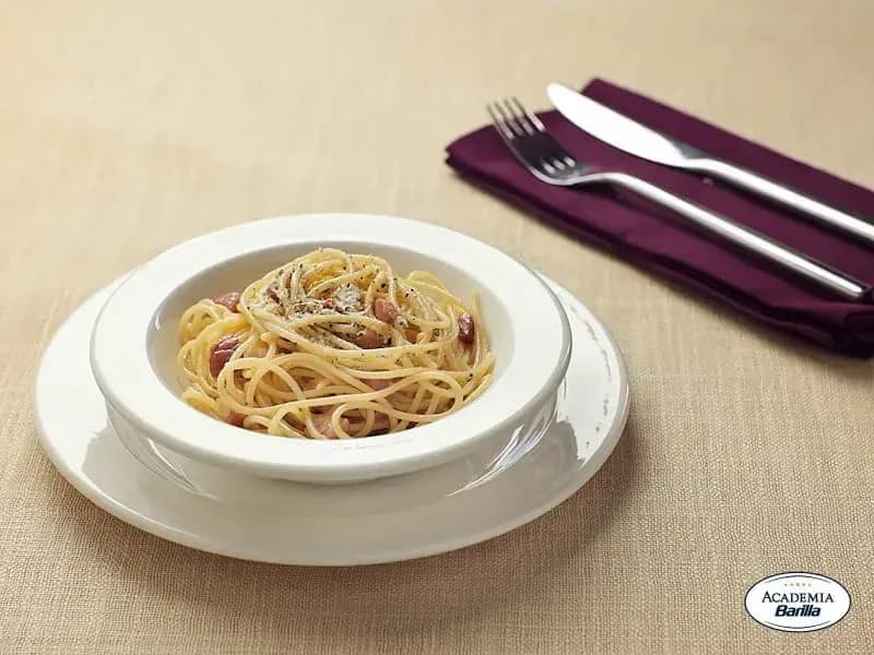 Barilla® Spaghetti alla Gricia Recipe | US_PROD-9c687bc7-b434-4565-bdf0-004eb2df76d8