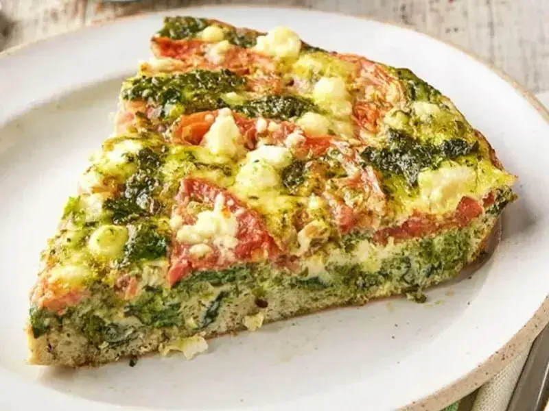 Barilla® Tomato and Pesto Frittata Recipe | US_PROD-893051c8-b7f1-48a5-adf2-3b99e3819f6d