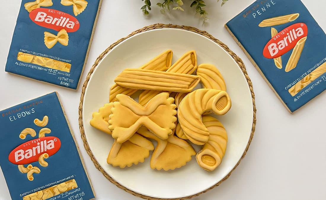 Barilla® Pasta-Shaped Almond Amaretto Sugar Cookies | US_PROD-3PIXDinNFXa0TO6CiIjLo2