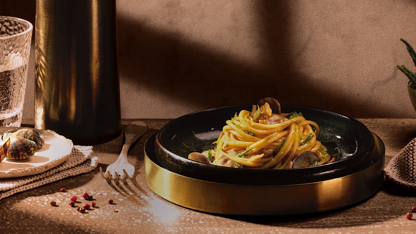 Barilla Al Bronzo Spaghetti Clams | US_PROD-7HzThXKTlFvnOQcwgy0luV