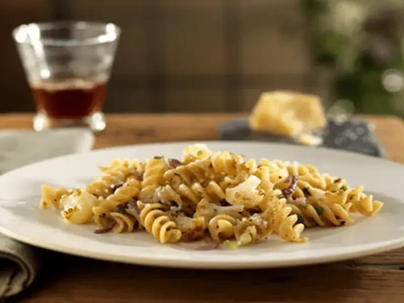 Barilla® Whole Grain Rotini Pasta with Cauliflower and Pecorino Cheese Recipe | US_PROD-3c6ecea1-5172-4147-a915-ef670c8a4725