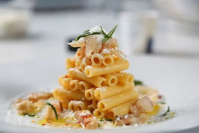 Barilla® Ziti Pasta with Vidalia Onions, Bacon, Rosemary and Romano Cheese Recipe | US_PROD-7516d050-8417-4524-999d-773a4b498890