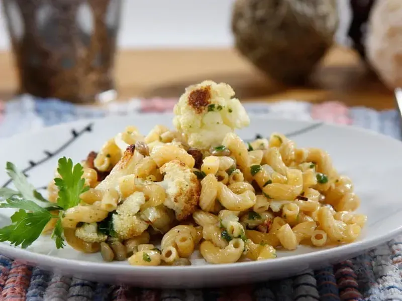 Barilla® Protein+® Elbow Macaroni Pasta with Roasted Cauliflower, Lentils and Herbs Recipe | US_PROD-f59f7c64-773e-4848-b1a5-c4988ae5373c