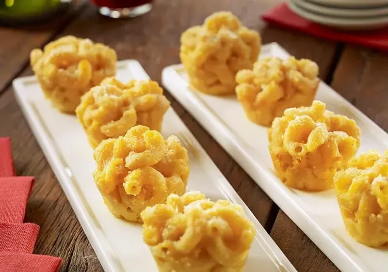 Barilla® Mac & Cheese Protein Bites with Parmesan and Cheddar Cheese Recipe | US_PROD-32342987-3fd5-499a-9030-d3f01e7c20e4