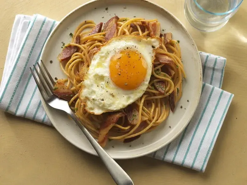 Barilla® Chickpea Spaghetti Breakfast Pasta Recipe | US_PROD-e487a432-0449-4caa-b814-6b5696708f43