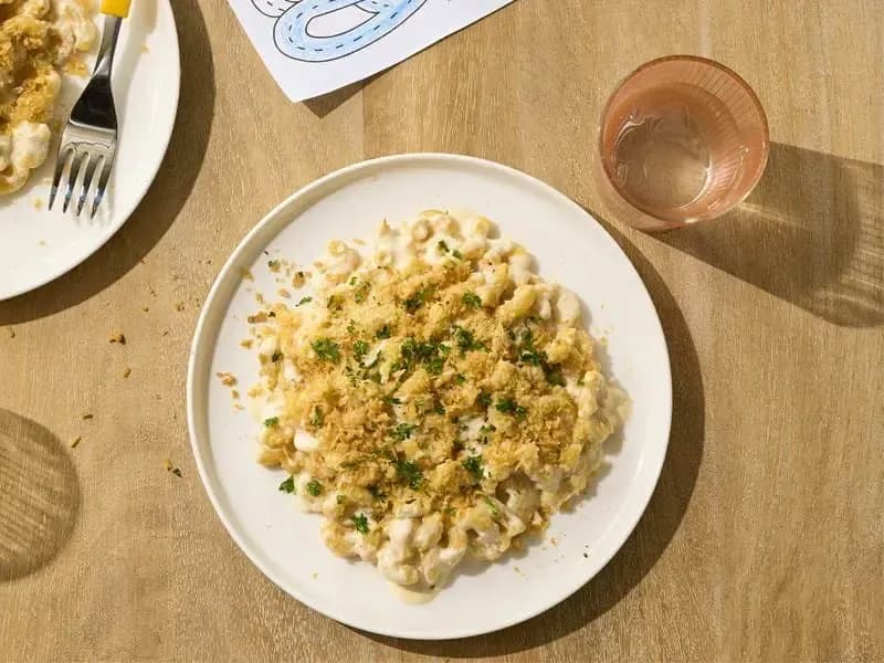 Barilla® Protein+® Elbow Macaroni with Roasted Cauliflower Cheese Sauce Recipe | US_PROD-fce8dff0-379b-424d-b307-b2ab2d27c2bd