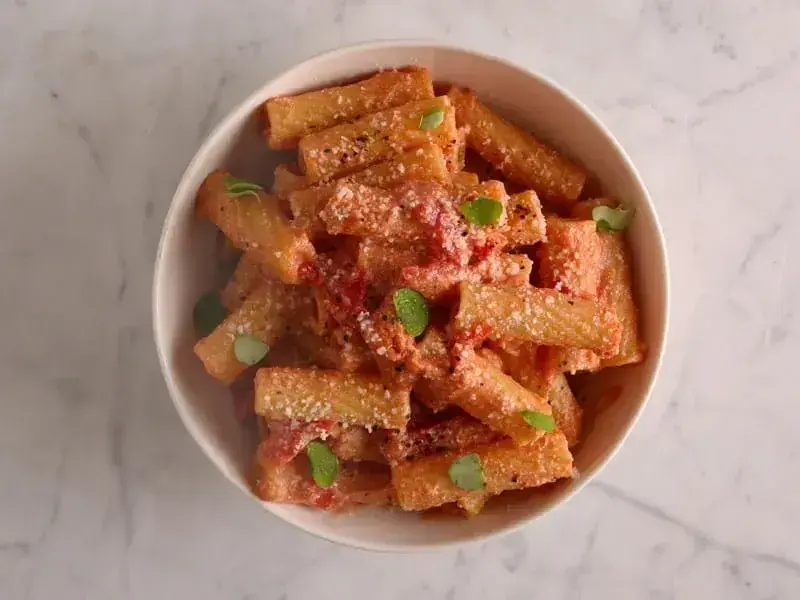 Barilla® Rigatoni Pasta with Ricotta and Tomato Recipe | US_PROD-a4be748b-264c-4395-bb7b-2cfd91d3bc2c