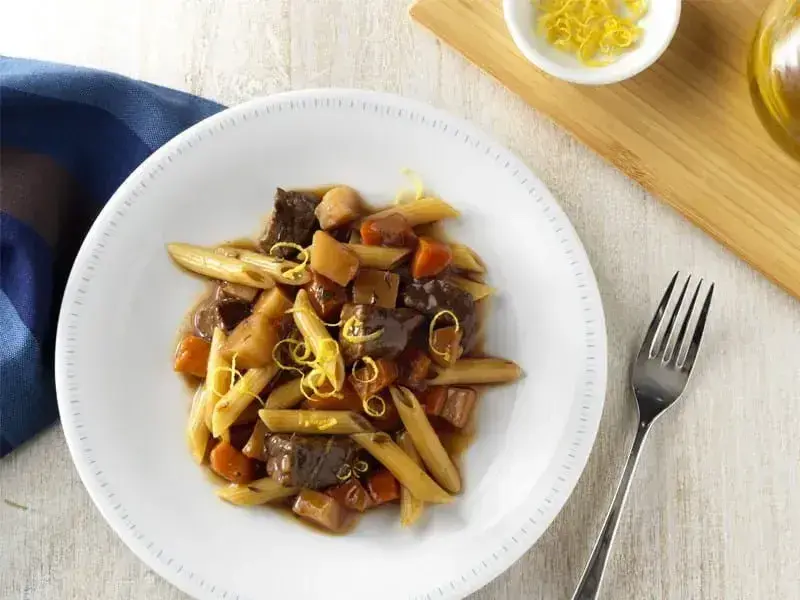 Barilla® Beef Bourguignon with Root Vegetables Recipe | US_PROD-89c5e26b-3557-40a2-b43c-84cefad12af9