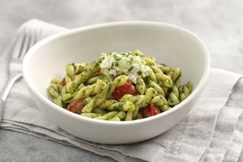 Barilla® Gemelli Pasta with Grilled Cherry Tomatoes, Fresh Ricotta and Basil Oil Recipe | US_PROD-c20941b9-51bf-4878-9454-7f70c0ea4341