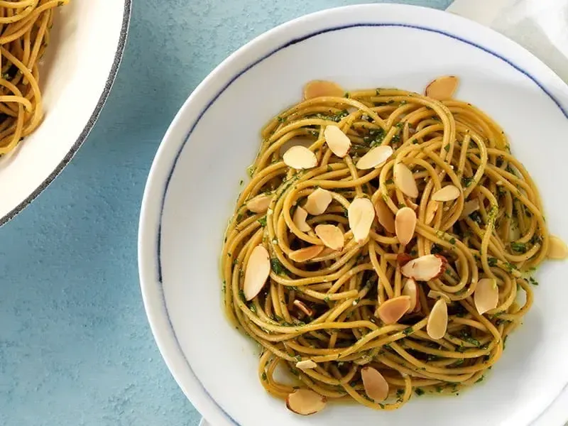 Barilla® Chickpea Spaghetti with Homemade Pesto Recipe | US_PROD-064740c8-f448-408a-a629-73323f579452